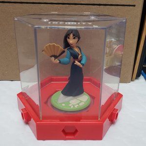 Disney Infinity Mulan Figure With Display Case